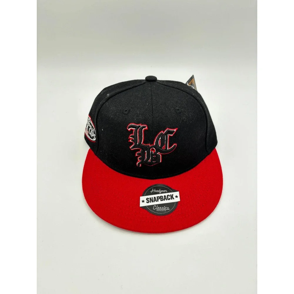 Headgear Classic Negro League Louisville Black Caps Youth Snapback Hat Black Red
